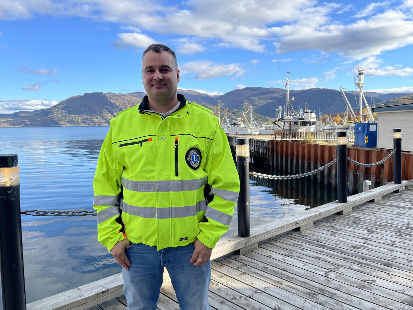 Ny Lions jakke fra Lions Club Saltdal