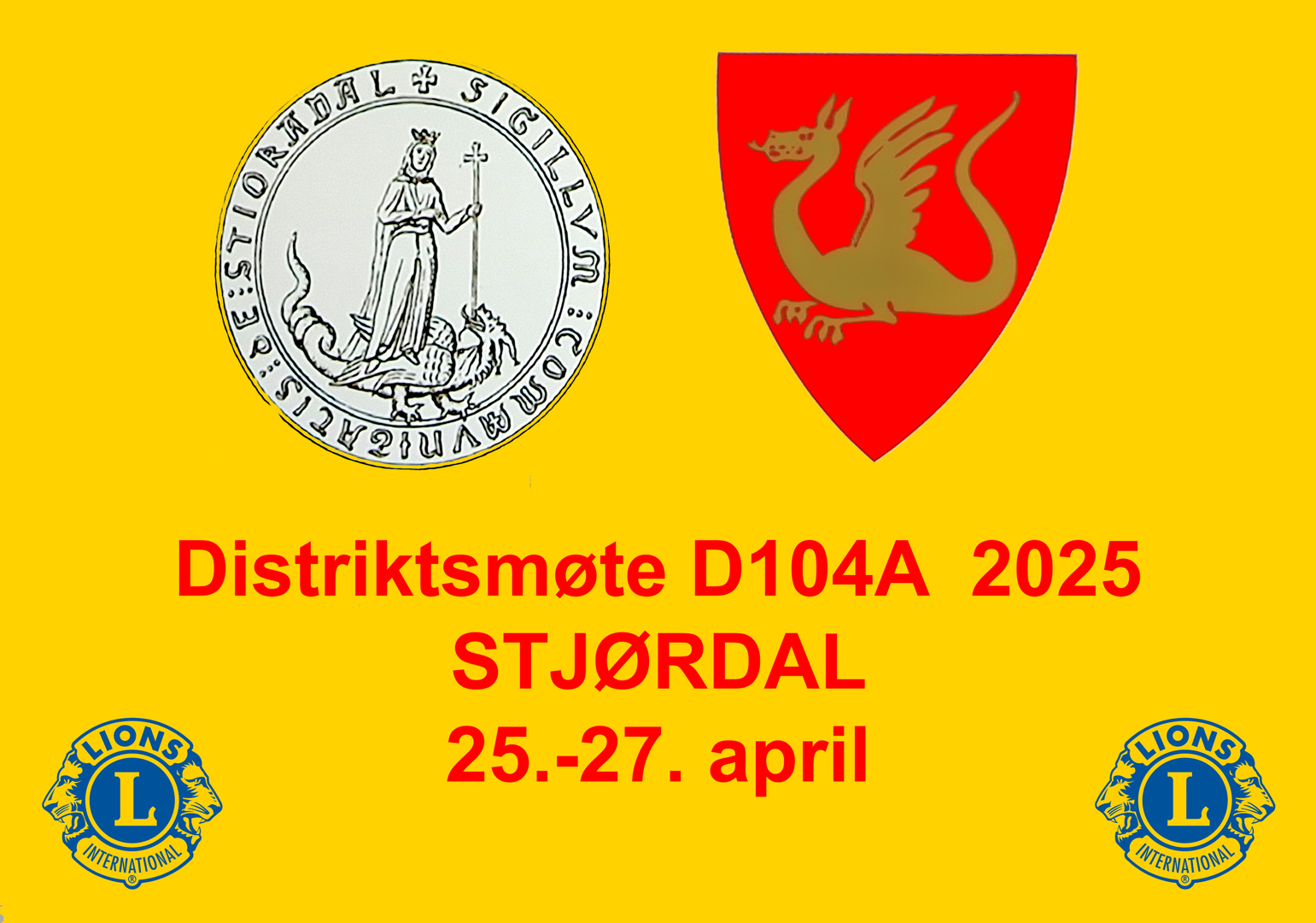 Invitasjon Distriktsmøte 2025 D104A